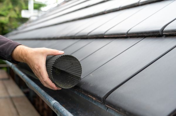 Gutter Mesh Installation in Lehigh Acres